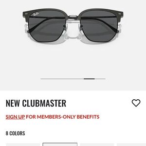 RayBan New Clubmaster Sunglasses